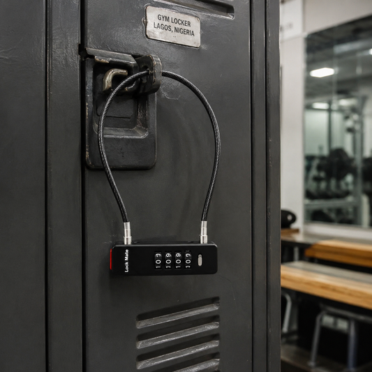 Lock Mate Keyless Combination Cable Lock