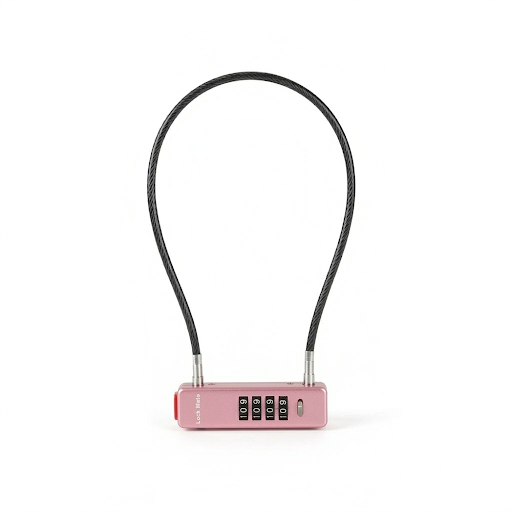 Lock Mate Keyless Combination Cable Lock